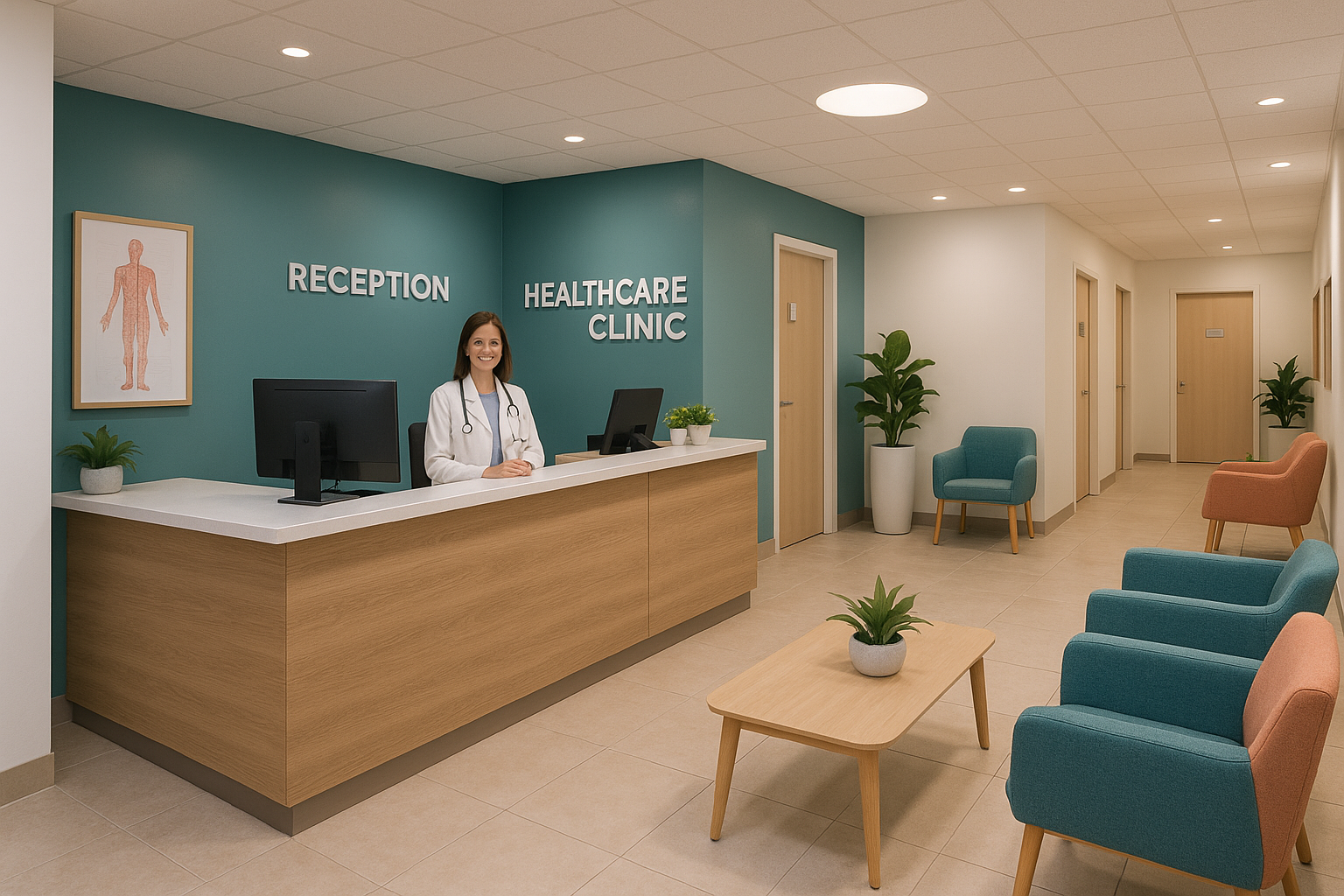 Moon Adult Health — welcoming patient service environment